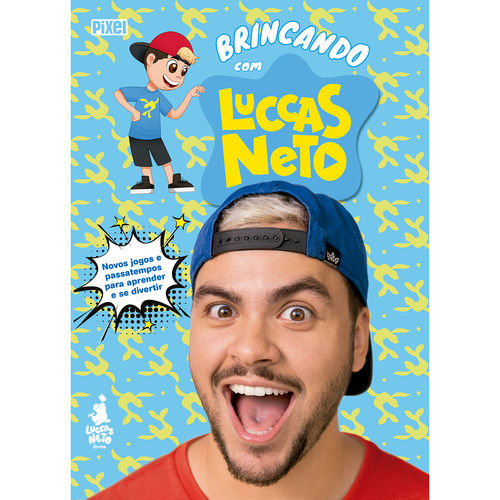 Livro - Brincando com Luccas Neto