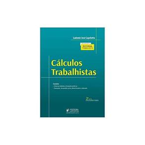 Livro Cálculos Trabalhistas 2019