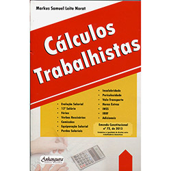 Livro - Cálculos Trabalhistas