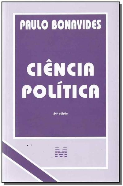 Livro - Ciência Política - 24 Ed./2017