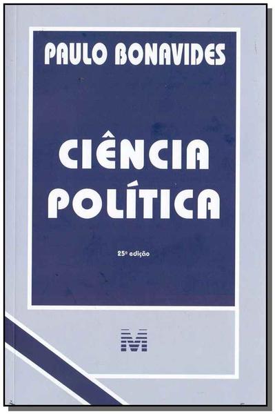 Livro - Ciência Política - 25 Ed./2018
