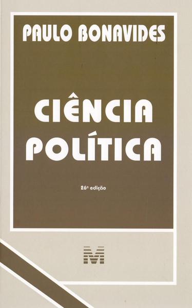 Livro - Ciência Política - 26 Ed./2019