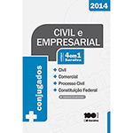 Livro - Civil e Empresarial 4 em 1 Saraiva: Civil, Comercial, Processo Civil e Constituição Federal