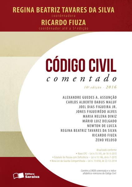 Livro - Código Civil Comentado - 10ª Edição de 2012