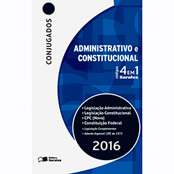 Livro - Código Conjugados 4x1 Administrativo e Constitucional
