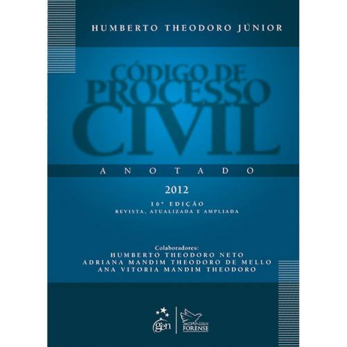 Livro - Código de Processo Civil Anotado