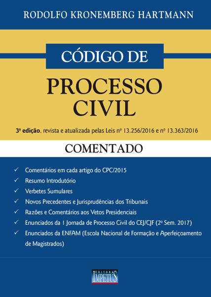 Livro - Código de Processo Civil - Comentado