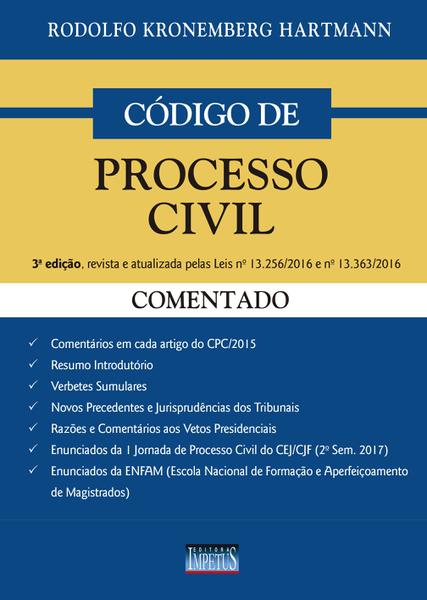 Livro - Código de Processo Civil - Comentado