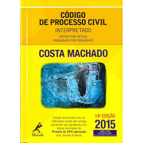 Tamanhos, Medidas e Dimensões do produto Livro - Código de Processo Civil Interpretado - 2015