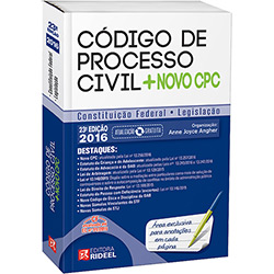 Livro - Código de Processo Civil + Novo CPC