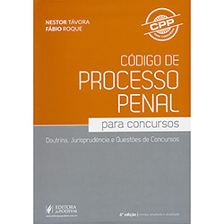 Livro - Código de Processo Penal para Concursos