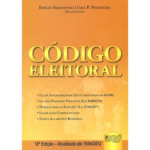 Livro - Código Eleitoral