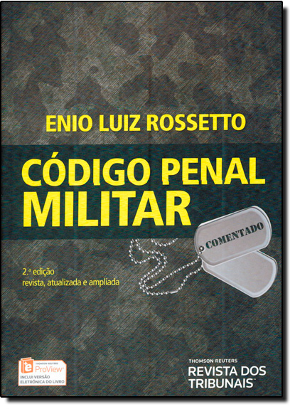 Livro - Código Penal Militar Comentado - Editora