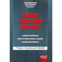 Livro - Código Tributário Nacional