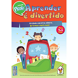 Livro - Coleção Picolé: Aprender é Divertido - para 4 e 5 Anos