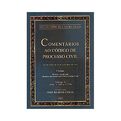 Livro - Comentários ao Código de Processo Civil: Arts. 1.103 a 1.220 - Vol. 10