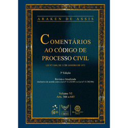 Livro - Comentários ao Código de Processo Civil - Vol. VI