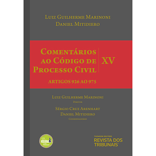 Livro - Comentários ao Código de Processo Civil XV