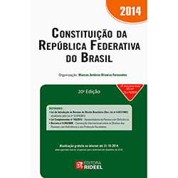 Livro - Constituição da República Federativa do Brasil 2014
