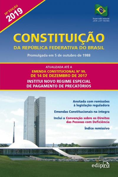 Livro - Constituição da República Federativa do Brasil 2019
