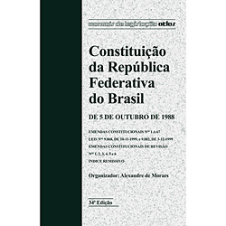 Livro - Constituição da República Federativa do Brasil - de 5 de Outubro de 1988
