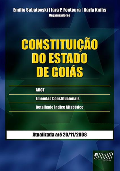 Livro - Constituição do Estado de Goiás