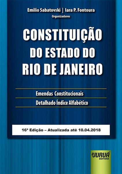 Livro - Constituição do Estado do Rio de Janeiro