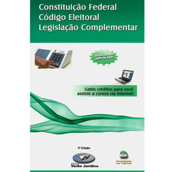 Livro - Constituição Federal, Código Eleitoral e Legislação