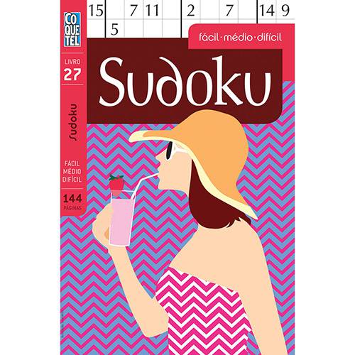 Livro - Coquetel Sudoku : Fácil, Médio e Difícil - Vol. 27
