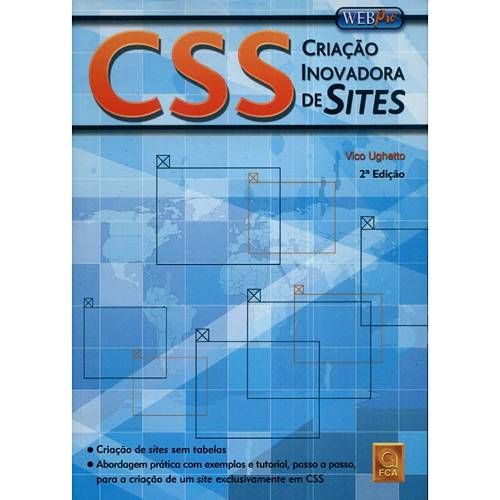 Tudo sobre 'Livro - CSS - Criação Inovadora de Sites'