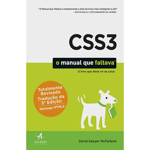 Tudo sobre 'Livro - CSS3: o Manual que Faltava'
