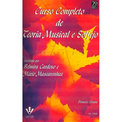 Livro - Curso Completo de Teoria Musical e Solfejo - Vol. 1