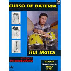 Livro - Curso de Bateria: Intermediário Método Play-A-Long - Vol. 2