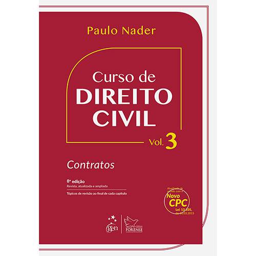Livro - Curso de Direito Civil: Contratos - Vol. 3