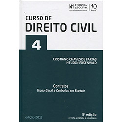Livro - Curso de Direito Civil: Contratos - Vol. 4