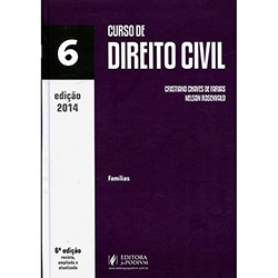 Livro - Curso de Direito Civil: Famílias - Vol. 6