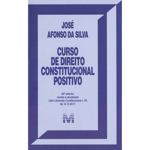 Livro - Curso de Direito Constitucional Positivo