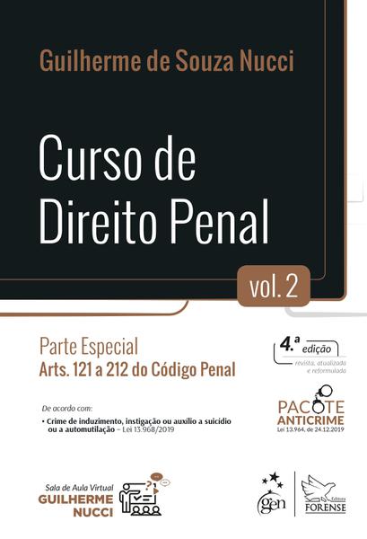 Livro - Curso de Direito Penal - Vol. 2 - Parte Especial - Arts. 121 a 212 do Código Penal