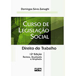 Livro - Curso de Legislação Social - Direito do Trabalho