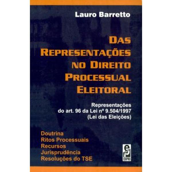 Livro - das Representações no Direito Processual Eleitoral