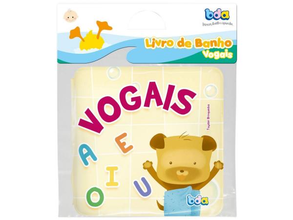 Livro de Banho - Vogais A, E, I, O, U - Toyster