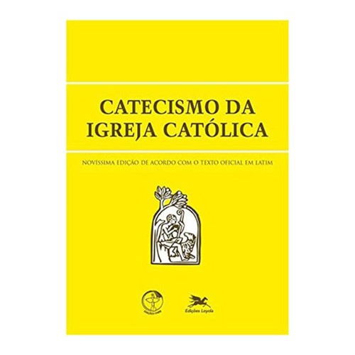 Livro de Bolso Catecismo da Igreja Católica - Capa Cristal 2125