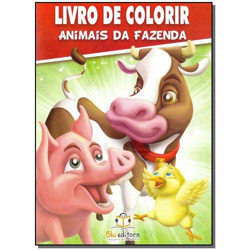 Livro de Colorir - Animais da Fazenda