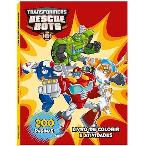 Tudo sobre 'Livro de Colorir Jumbo Transformers Vale das Letras'