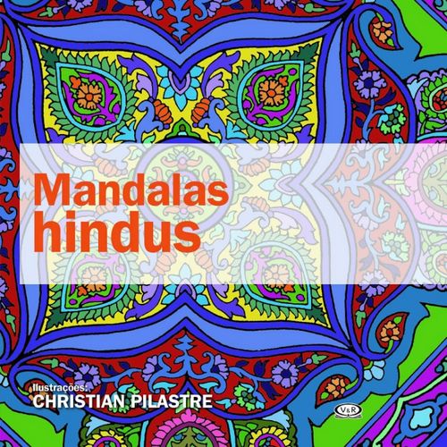 Livro de Colorir Mandalas Hindus