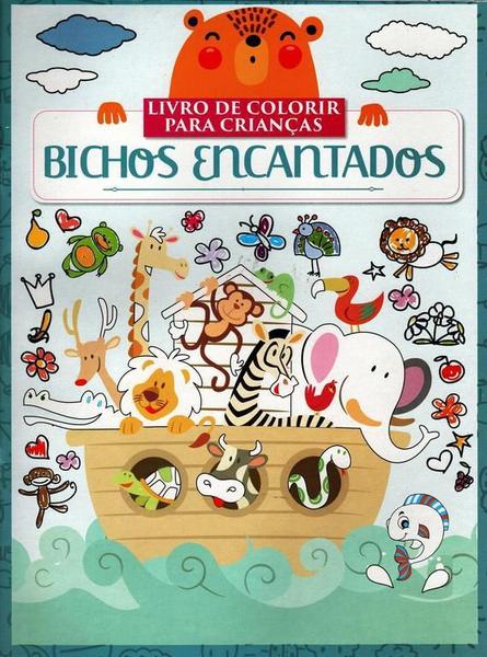 Livro de Colorir para Crianças Bichos Encantados - Online