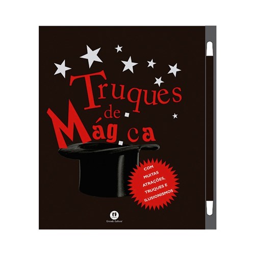 Livro de Mágica com Varinha - Truques de Mágica