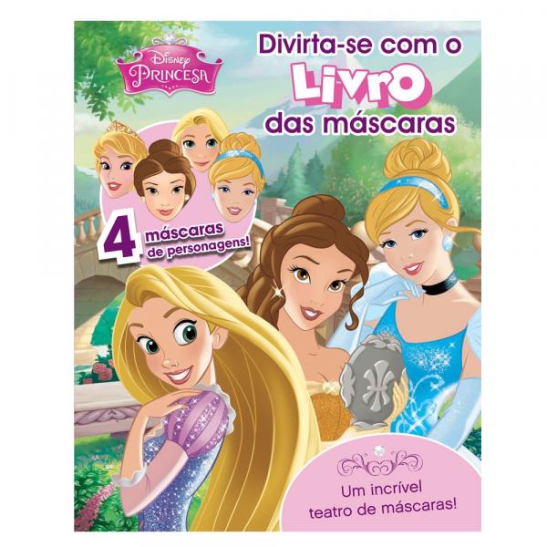 Livro de Máscaras Disney - Princesas Disney - DCL