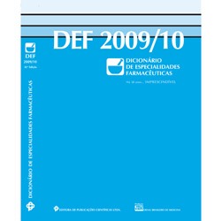 Livro - DEF - Dicionário de Especialidades Farmacêuticas 2009/2010