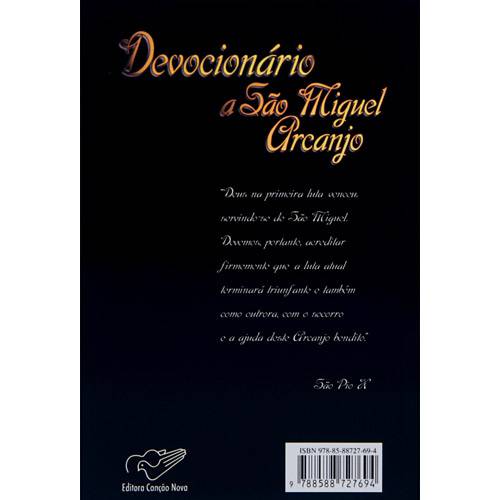 Livro - Devocionário a São Miguel Arcanjo